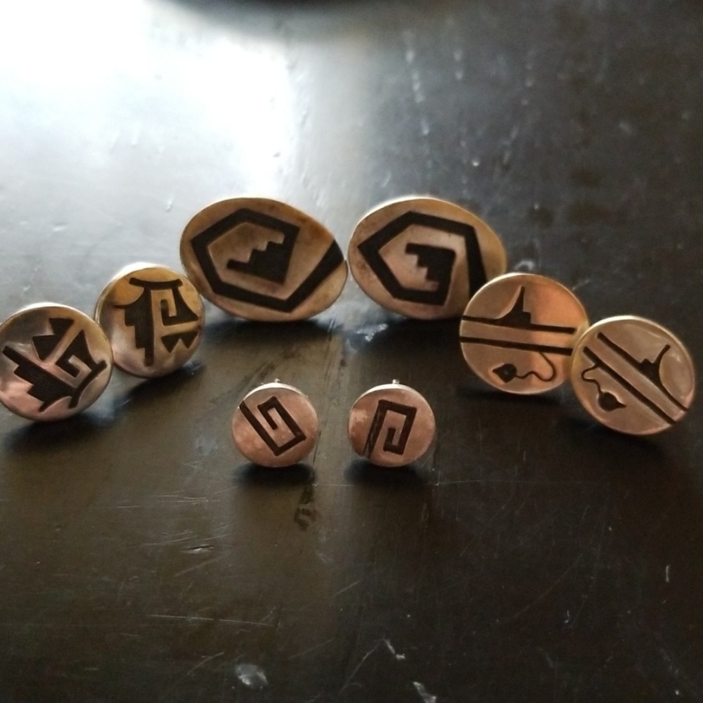 Lot of sterling silver earrings